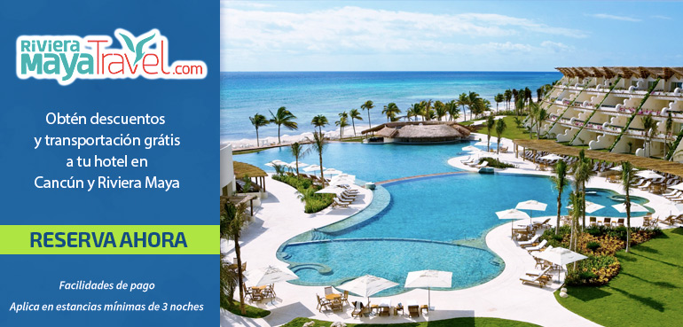 Hoteles en Cancun y Riviera Maya con trasnportación gratuita